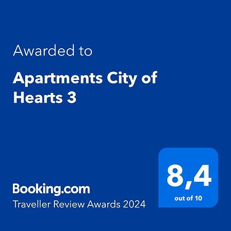 Apartments City Of Hearts 3 Záhřeb Exteriér fotografie